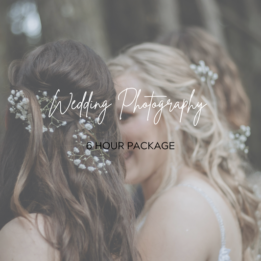 Wedding Photography - 6 hour package