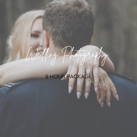 Wedding Photography - 9 hour package