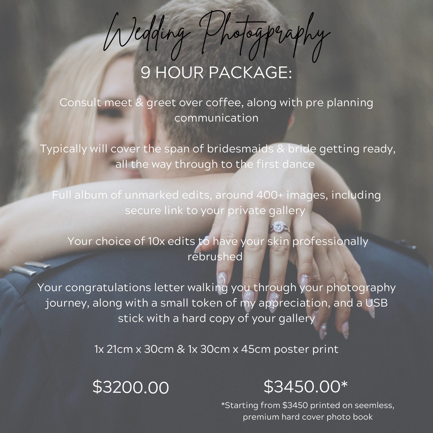 Wedding Photography - 9 hour package
