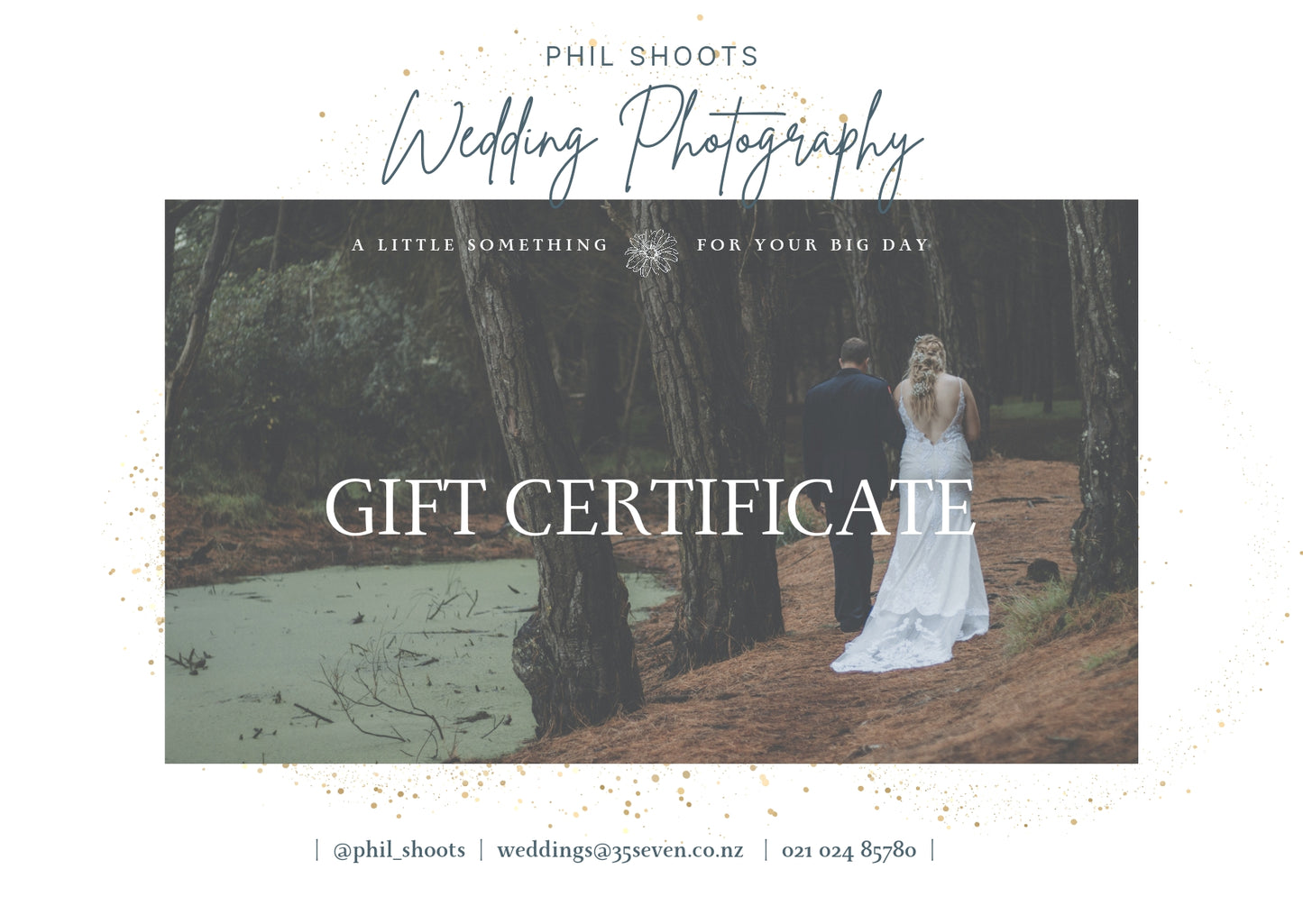 Wedding Photography - Gift Certificates
